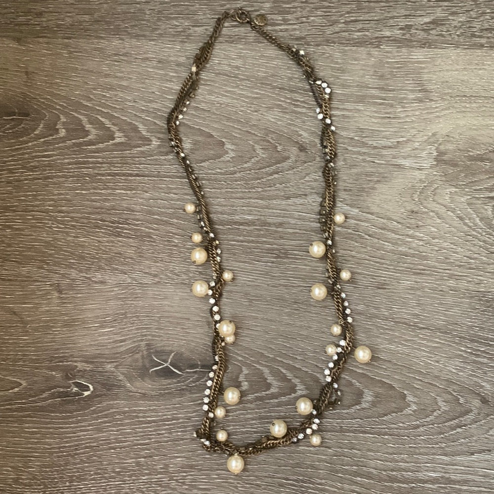 J. Crew pearl necklace